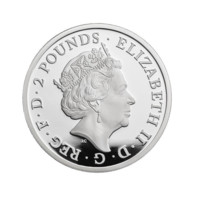 30. výročí Britannia stříbrná mince 1 oz proof