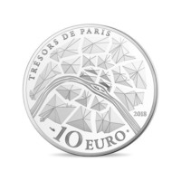 Por?ile palatului Versailles - monedă din argint 22,2 g