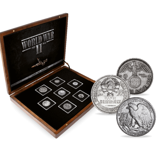 al doilea râzboi mondial - monede din argint
