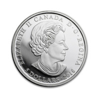 Birthstone Iunie - monedă din argint decorată cu cristal original Swarovski