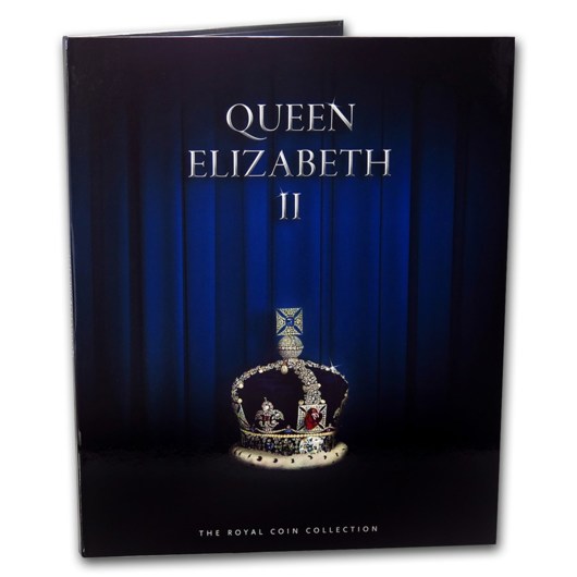 Regina Elisabeta a II-a - album de monede