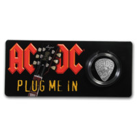 AC/DC Guitar Pick-Plug me in-Set