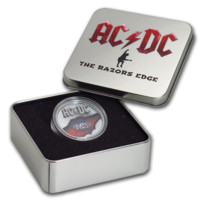 AC/DC - The Razors Edge monedă din argint Black Proof