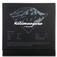 7 Summits 2019 - Kilimanjaro monedă din argint 5 oz