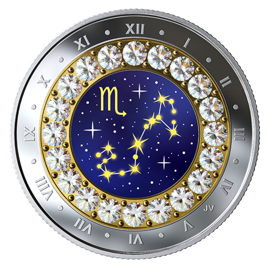 Zodia Scorpion 2019 monedă din argint proof