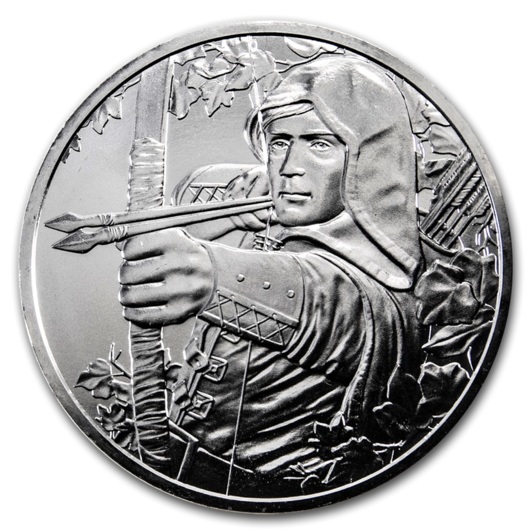 Robin Hood monedă din argint 1 oz