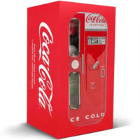 Automat Coca Cola set din argint