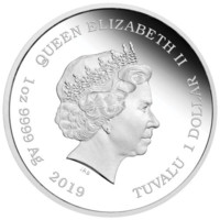 Maggie Simpson monedă dn argint 1 oz Proof