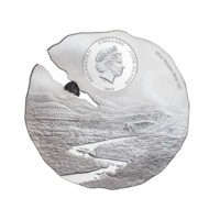 Meteoritul Estacado monedă din argint